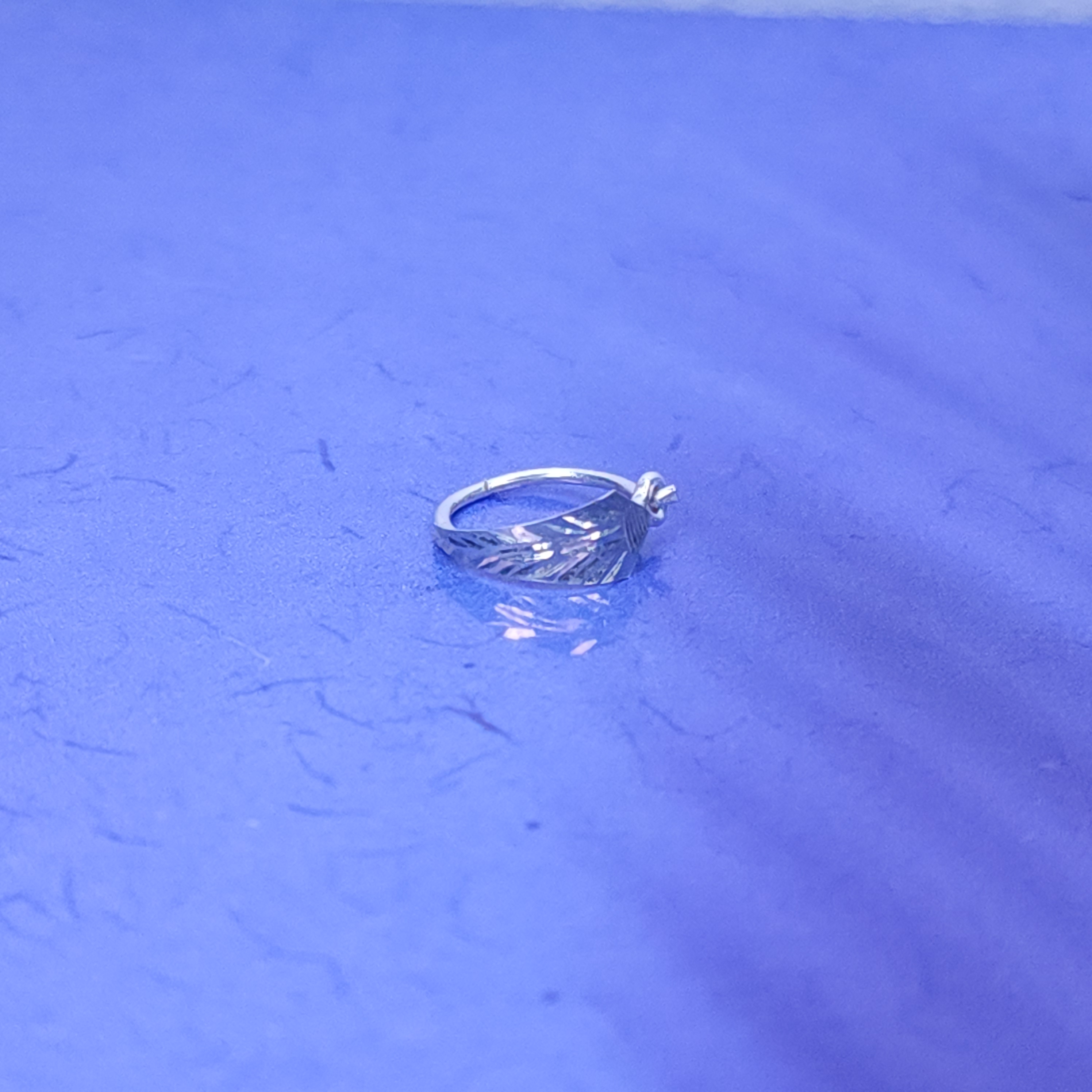 Silver Saab Ring